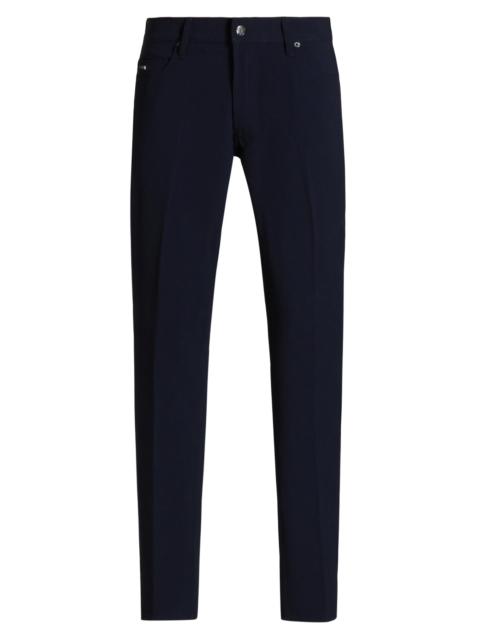 EMPORIO ARMANI Men's Techno Corduroy Pants - Navy