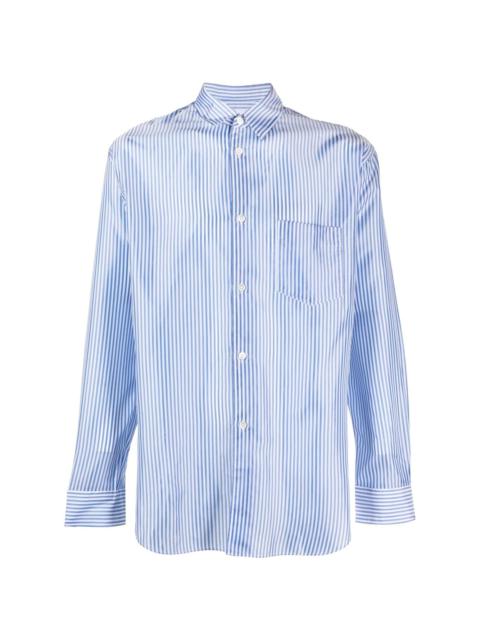 Comme des Garçons SHIRT striped long-sleeve shirt