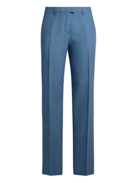 Etro striped straight-leg trousers