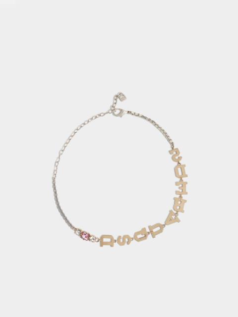 DSQUARED2 D2 LETTERING CHOKER