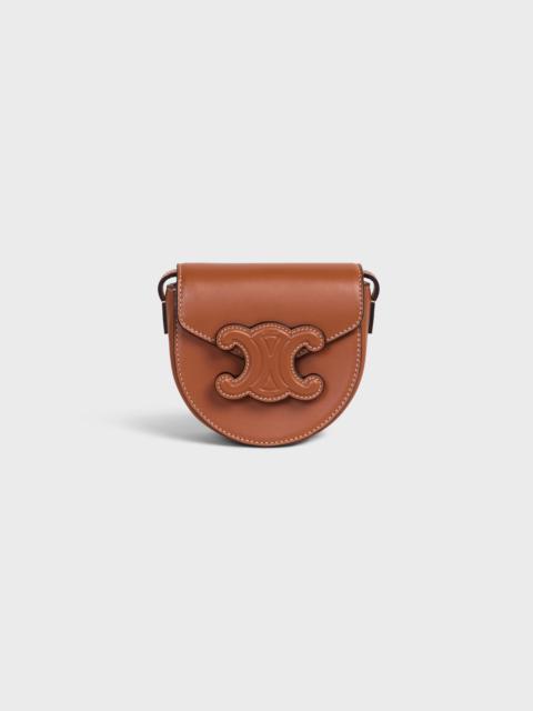 CELINE MINI BESACE cuir triomphe in Smooth calfskin