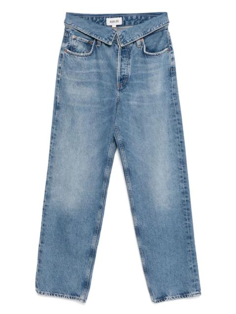 AGOLDE Echo tapered jeans