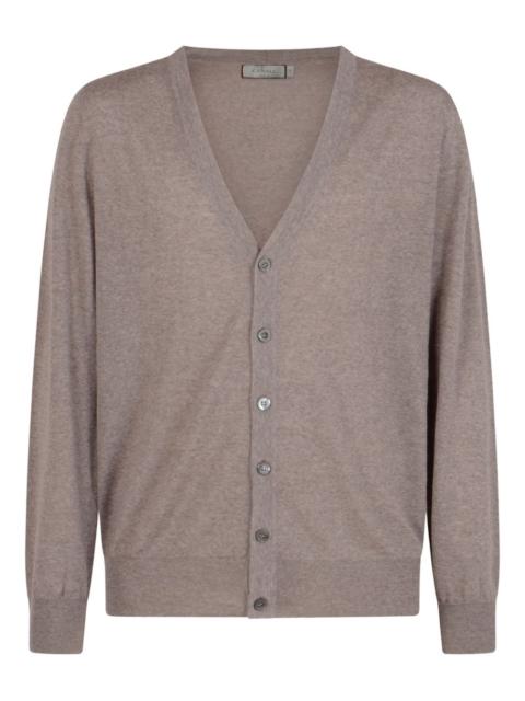 Canali V-neck cardigan