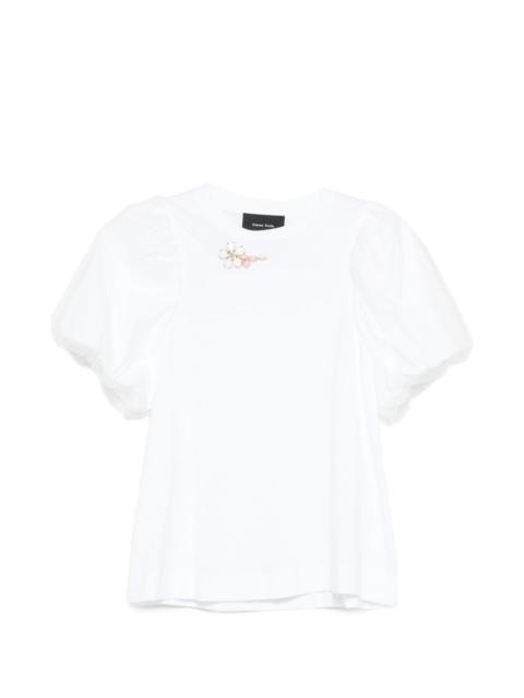 Simone Rocha puff-sleeve T-shirt