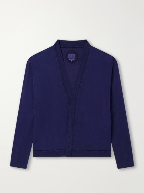 Blue Blue Japan Cotton-Jersey Cardigan