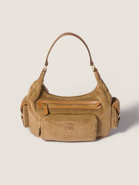 Miu Miu Corduroy Pocket Bag