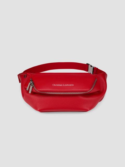 Christian Louboutin Men's Nostalgic Leather Belt Bag - Loubi