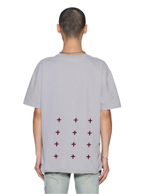 Ksubi 4X4 BIGGIE SS TEE KRETE/BURGUNDY