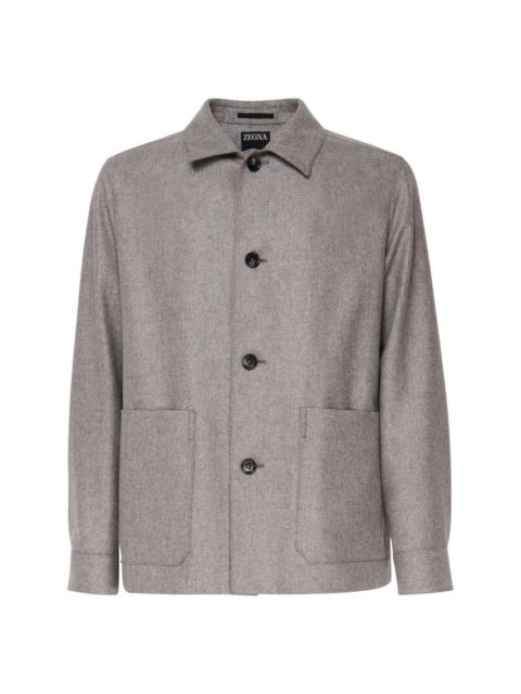 wool shirt jacket