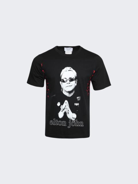 X Elton John Moon Panel Graphic EJ T-shirt Black