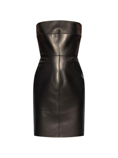 【送料&関税込】Dsquared2 Python Print Skirt Miniskirt with Logo Elastic in BLACK | alexanderwang®