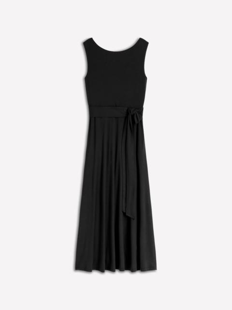 BODEN Tamsin Jersey Midi Dress-Black