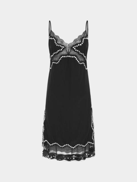 16ARLINGTON INGE MIDI DRESS IN SATIN