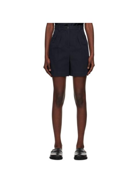 A.P.C. Navy Nola Shorts