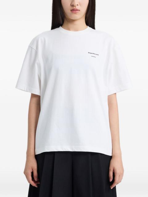 ADER error crew-neck appliqué T-shirt