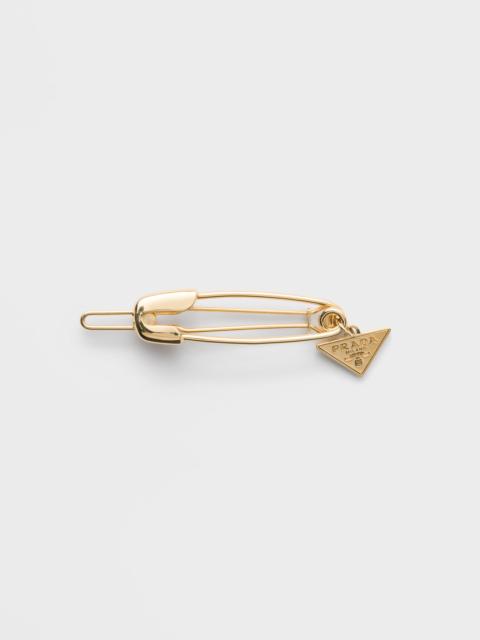 Prada Metal hair clip