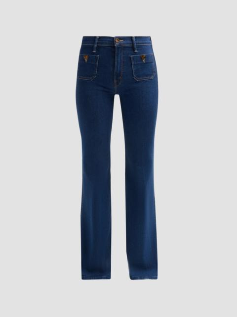 MOTHER Women's The Patch Pocket Doozy Jeans - Retrograde Rodeo