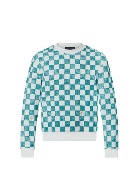 Louis Vuitton Damier Printed Crewneck