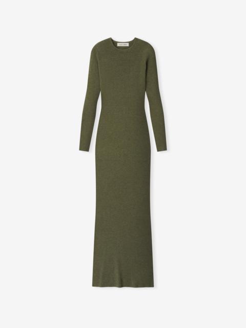 ESSENTIALS Womens Rib Knit Dress