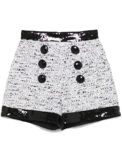 Balmain tweed shorts