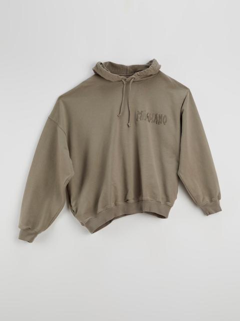 MAGLIANO Twisted Hoodie Dust