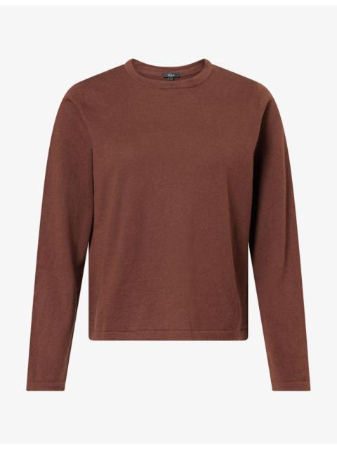 Rails Round-Neck Cotton-Blend T-Shirt