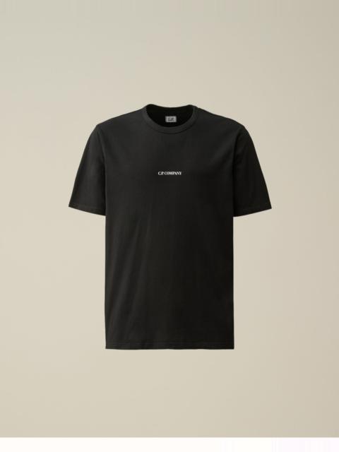 24/1 Jersey Garment Dyed Logo T-shirt