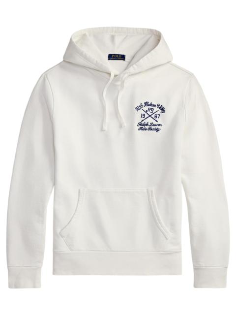 Polo Ralph Lauren Men's Arts Society Embroidered Cotton Hoodie - Deckwash White