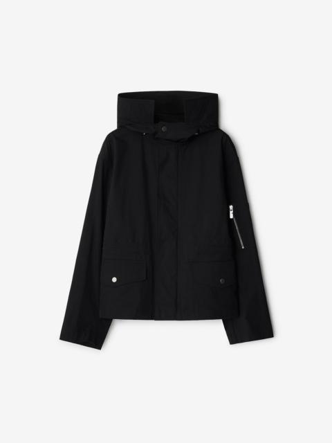 Burberry Short Nylon Cotton Parka