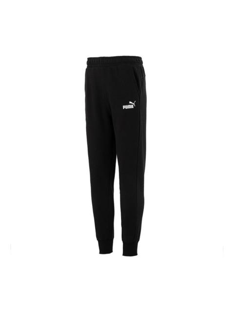 PUMA Sports Knit Breathable Casual Long Pants Black 588730-01