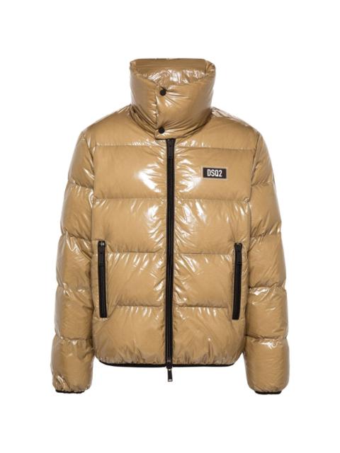 DSQUARED2 ROAD MAN BOMBER PUFFER JACKET | REVERSIBLE