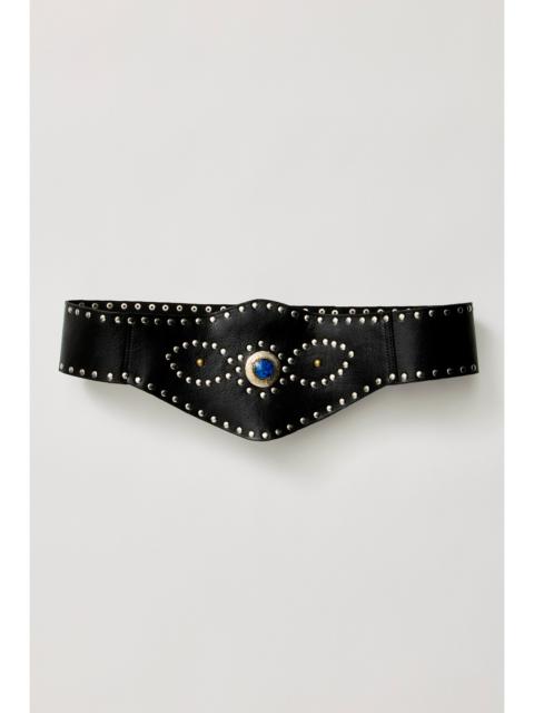 FREE PEOPLE Luna Luna Leather Waist Belt