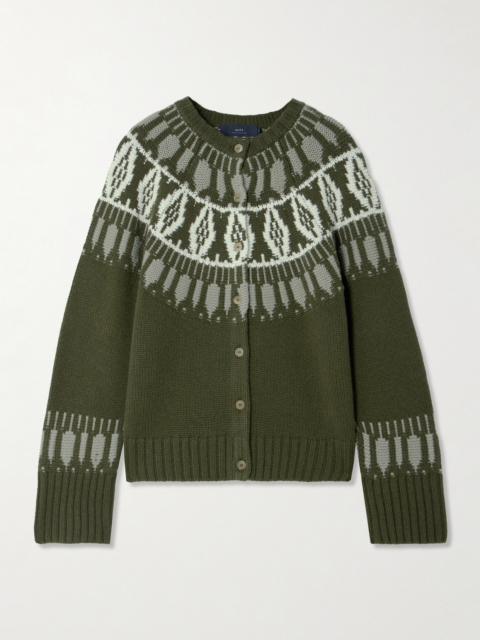 arch4 Aspen Fair Isle Cashmere Cardigan