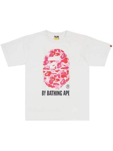 A BATHING APE® Bape Color Camo T-Shirt 'White/Pink'