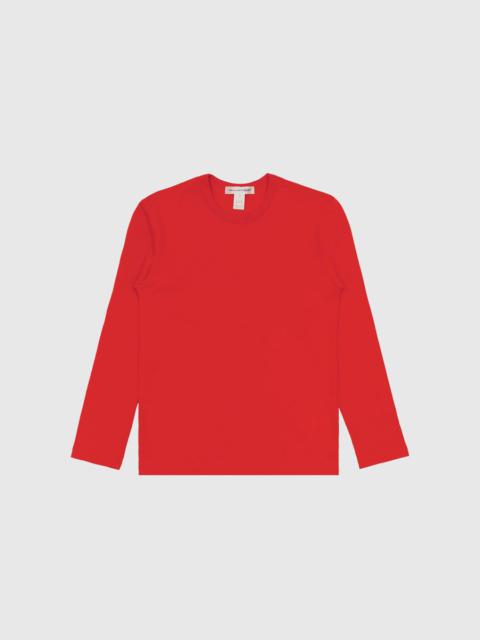 Comme des Garçons SHIRT LOGO L/S T-SHIRT