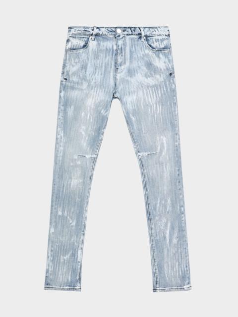 RTA Men's Bryant Lost Frequencies Washed Slim-Fit Jeans