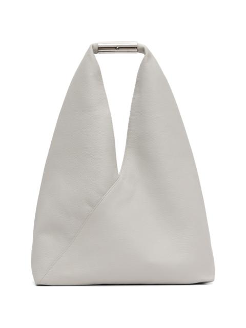 MM6 Maison Margiela Gray Jewel Handle Classic Tote
