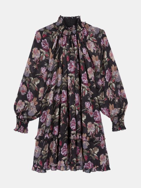 The Kooples SHORT FLORAL PRINT DRESS