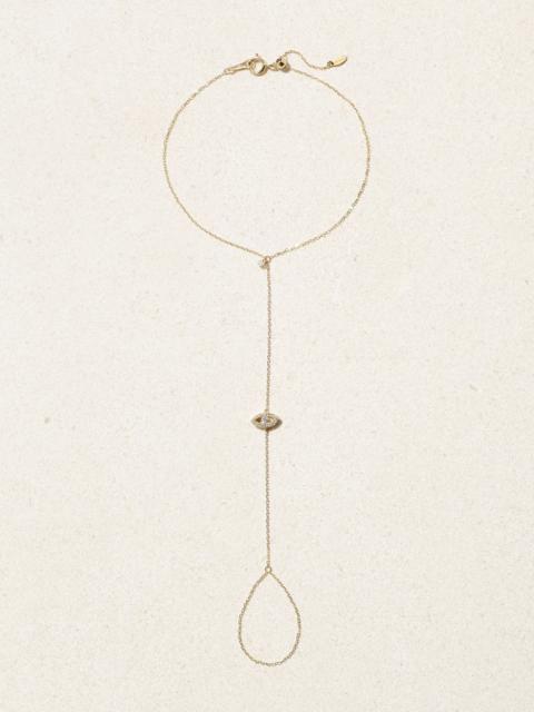 PERSÉE Séléné 18-karat Gold Hand Bracelet