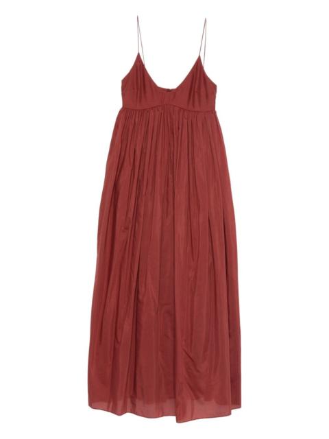MATTEAU Voluminous Bralette midi dress