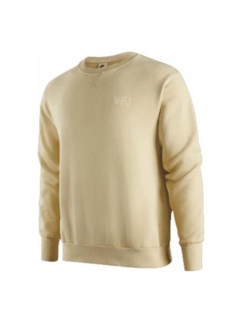 Nike 남자 나이키 NAI-KE 차 Nai-Ke 차 시리즈 단단한 색깔 둥근 목 Pullover 스포츠 팀 금 DV5252-783
