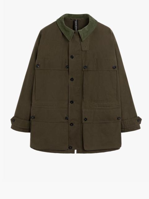 Mackintosh COUNTRY KHAKI BROWN WAXED COTTON COAT