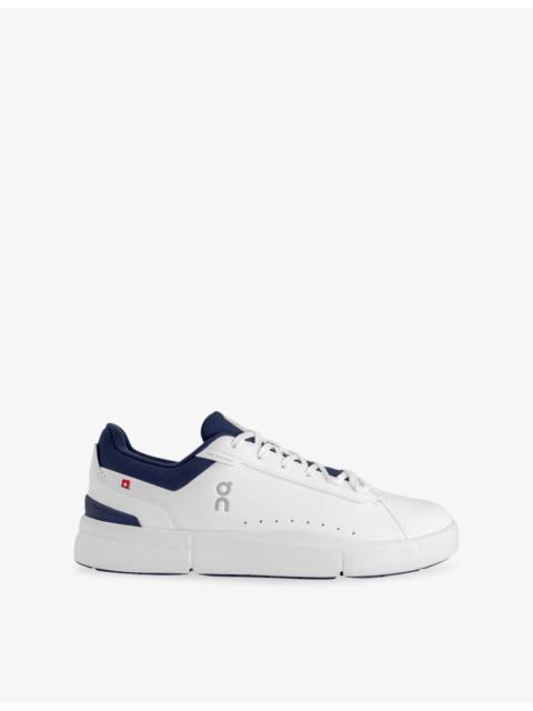 On The Roger Advantage Faux-Leather Trainers