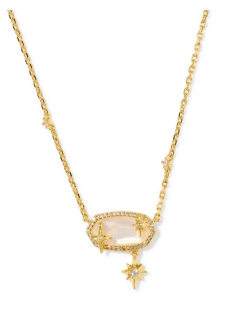 KENDRA SCOTT Elisa Star Gold Short Pendant Necklace