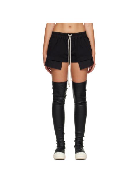 Rick Owens DRKSHDW Black Tower Fog Boxer Shorts