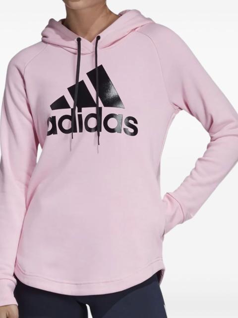 adidas Stadium Badge of Sport "Pink" hoodie