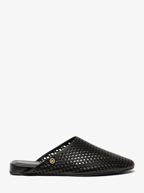 MICHAEL KORS Cady Perforated Leather Mule