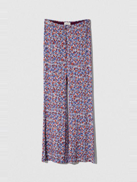 STELLA T TROUSER MIDNIGHT FLORAL VISCOSE JERSEY