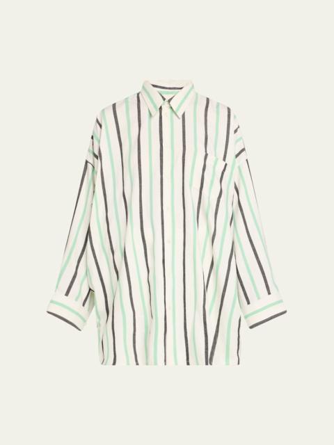 MARRAKSHI LIFE The Oversized Shirt with Collar