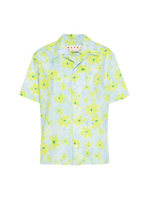 Marni floral-print shirt